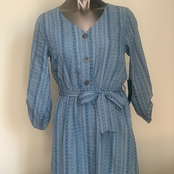 Gogo Apparels Dress Size Medium NWT Blue Sz‎ M - Picture 1 of 6
